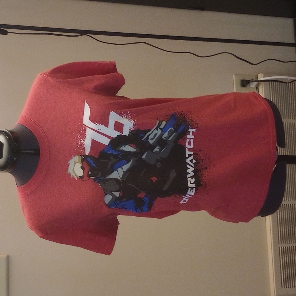Overwatch 1 Heathered red Soldier 76 T